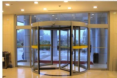 贛州兩翼豪華自動旋轉門直銷廠家 鋁型材優選與中鋁網的專業之選